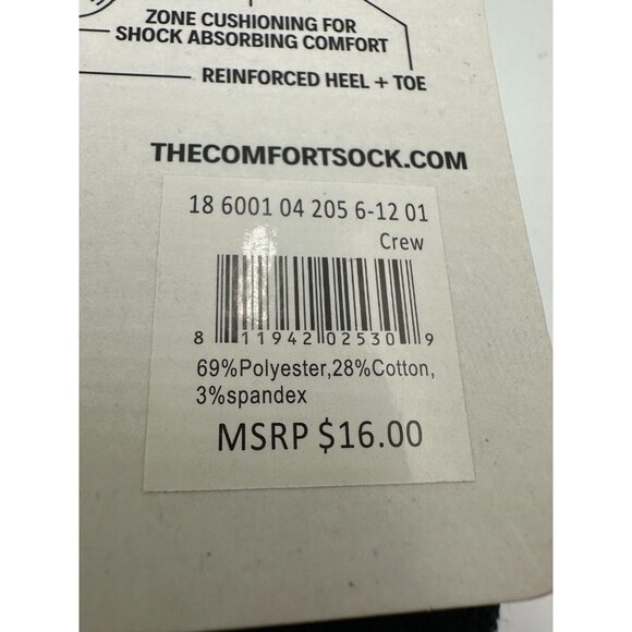 Hidden Peak Outdoor 4 Pair Mens Trail Blazer Hiking Crew Socks shoe size 6-12 L - Picture 6 of 10